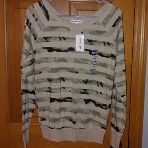 Camo Striped Long Sleeve